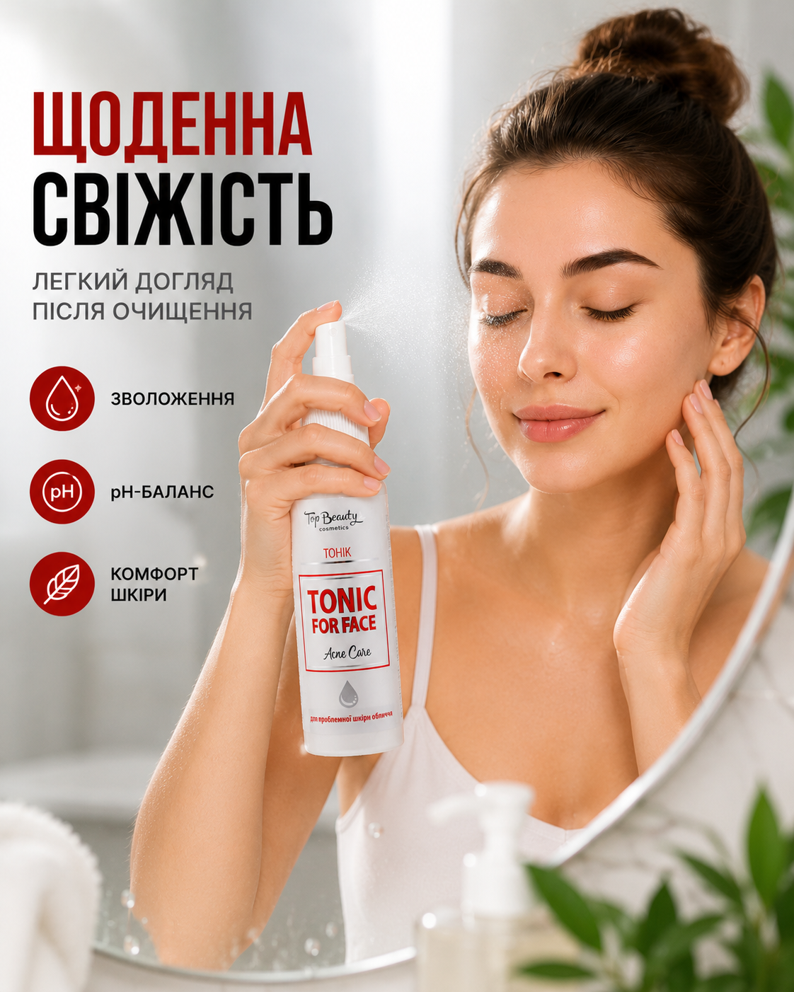 Тонік антиакне для проблемної шкіри обличчя 200 мл — фото 2