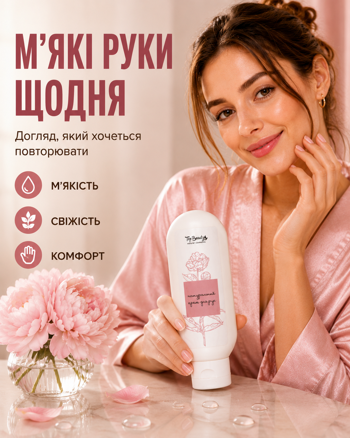 Крем для рук зволожуючий 100 мл