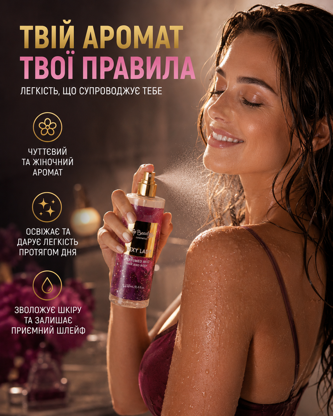 Міст для тіла Sexy Lady, 250 мл — фото 2