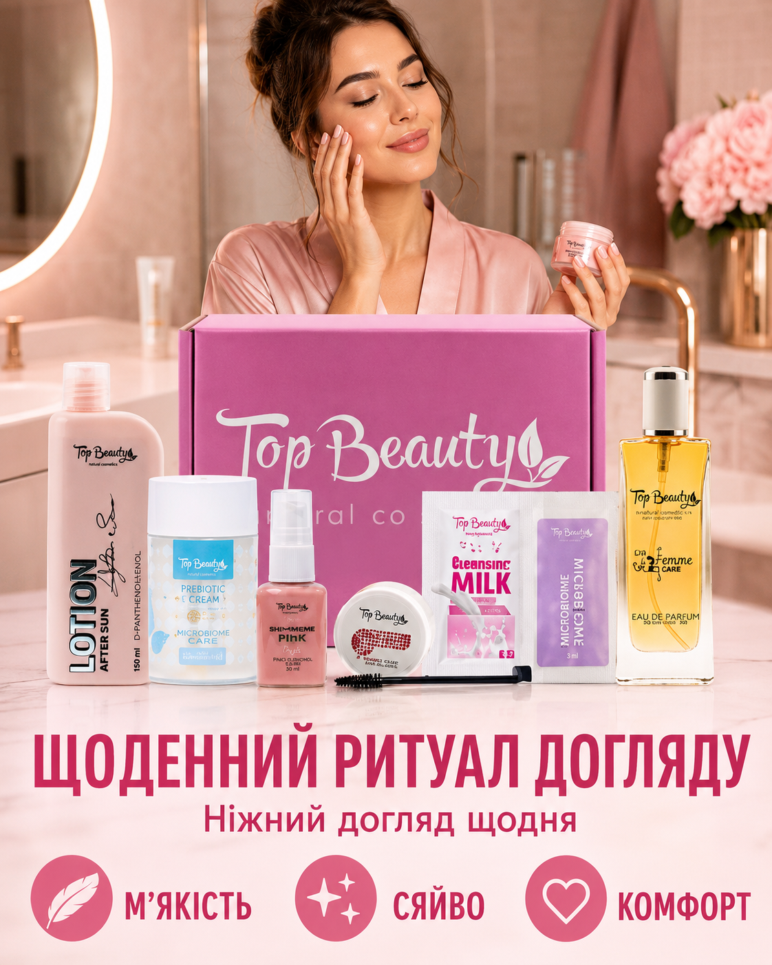 Lady Box 7 — догляд, аромат і мерехтливе сяйво в одному наборі — фото 2