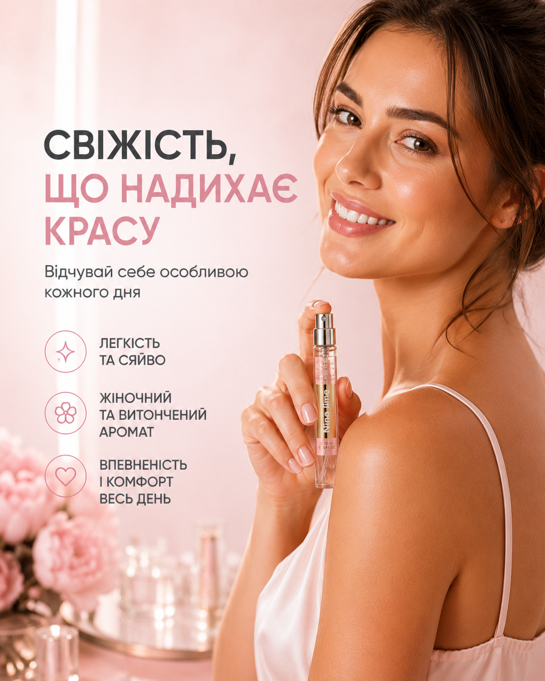 Парфумована вода Nina Lime, 10 мл