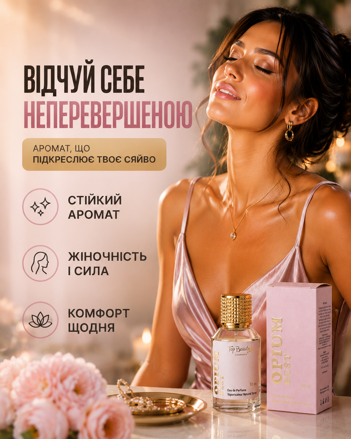 Парфумована вода Best Opium, 50 мл