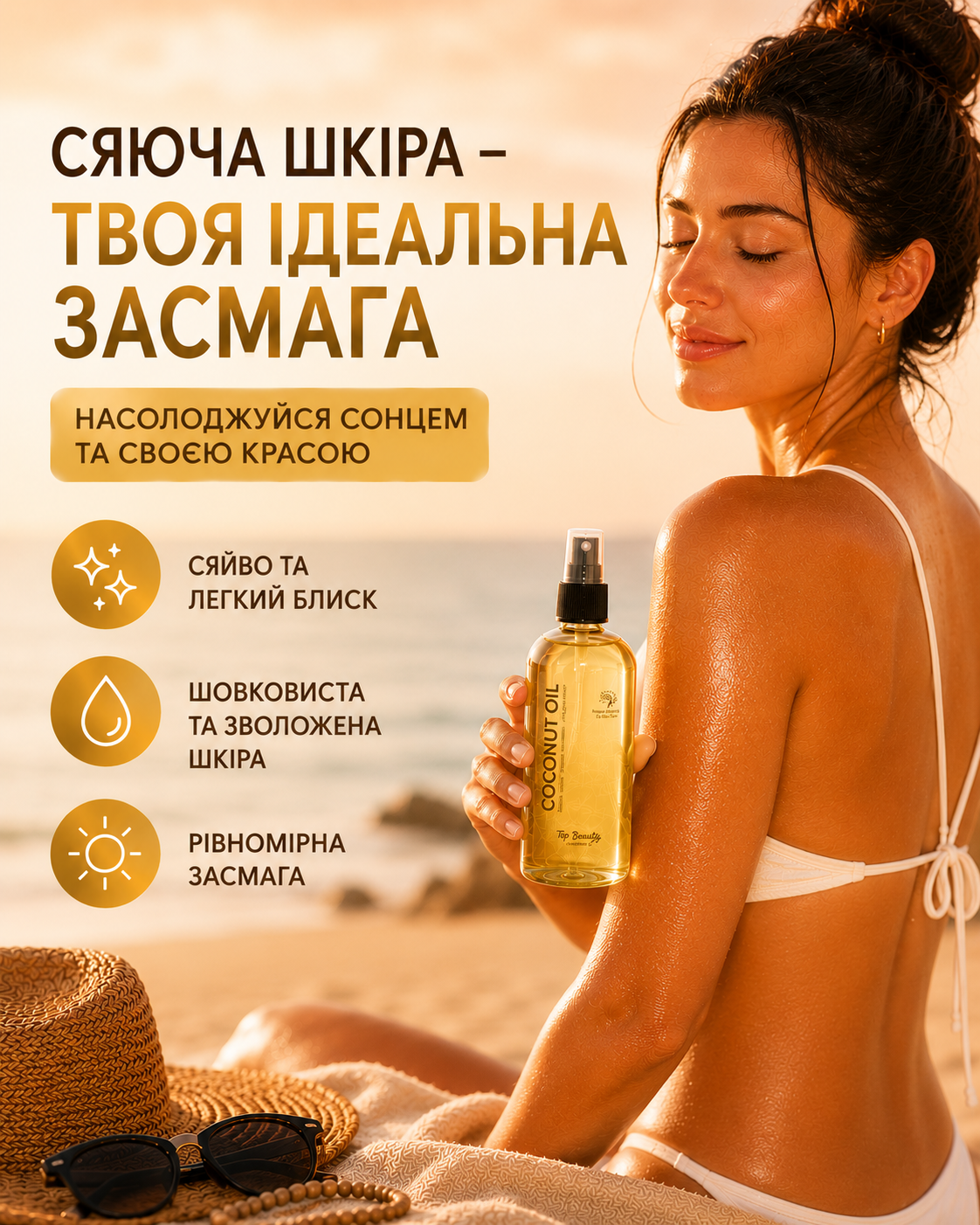 Олія для інтенсивної засмаги SPF 6, 200 мл