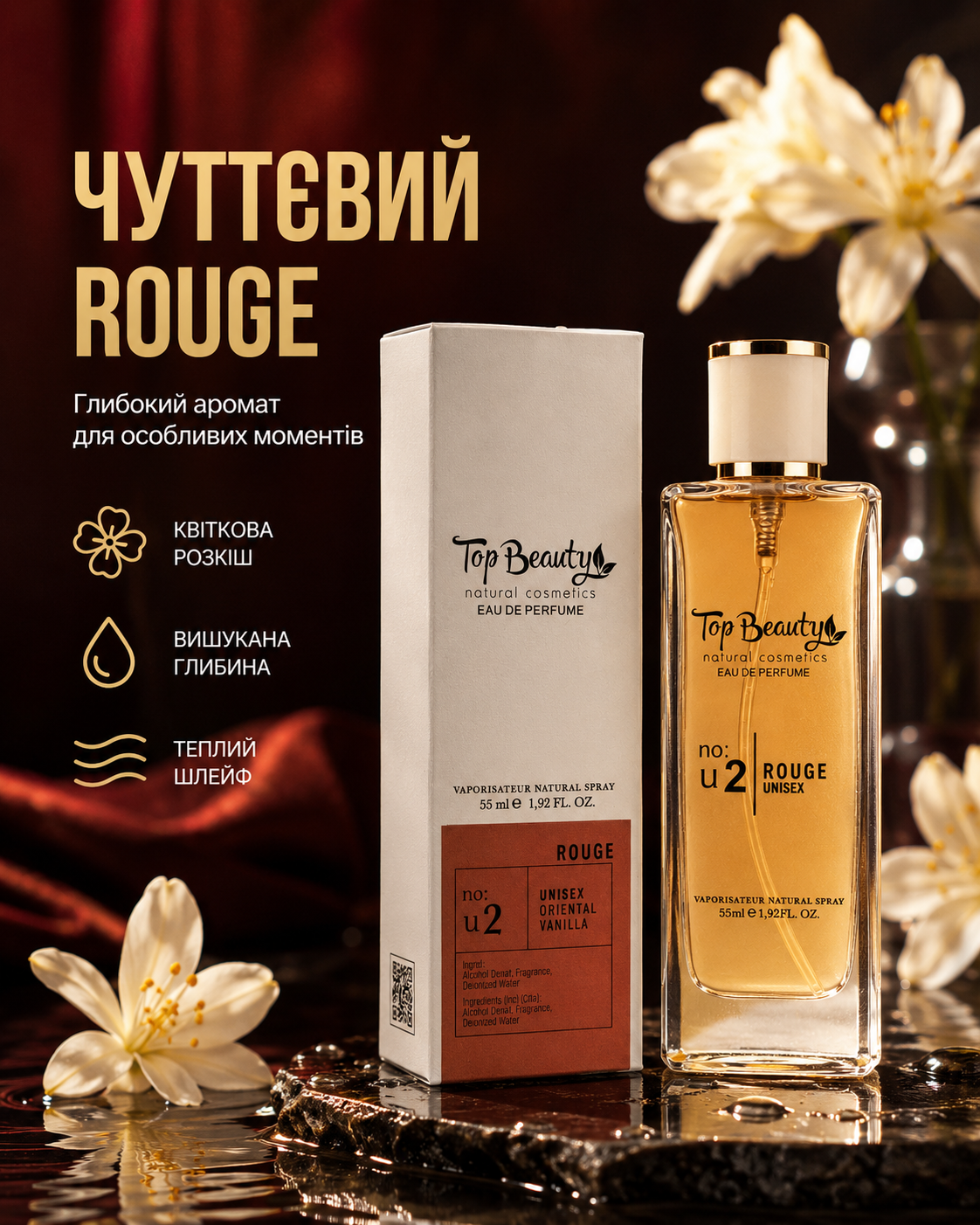 Парфумована вода Rouge, 55 мл — фото 3