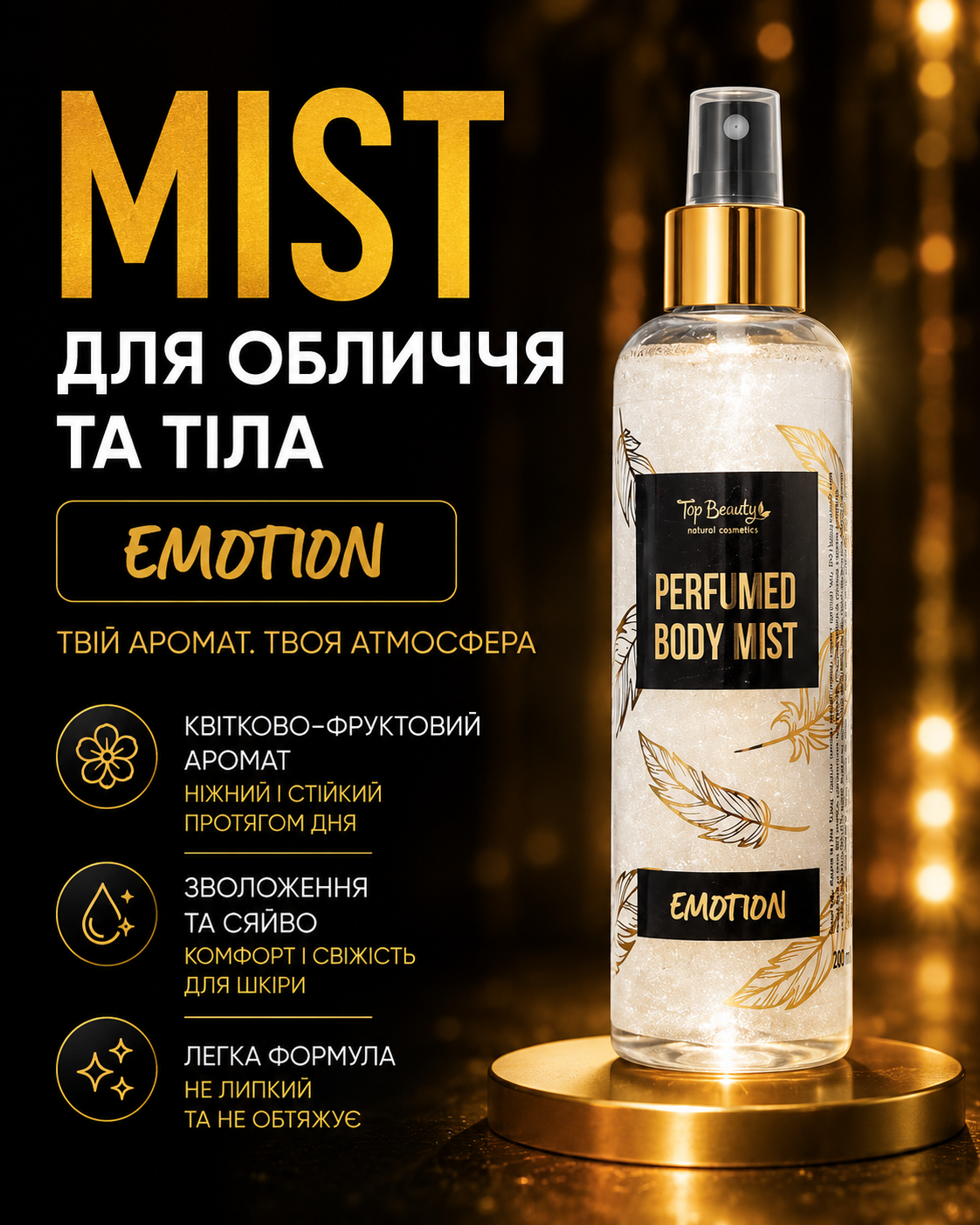 Міст для обличчя та тіла Emotion, 200 мл — фото 3