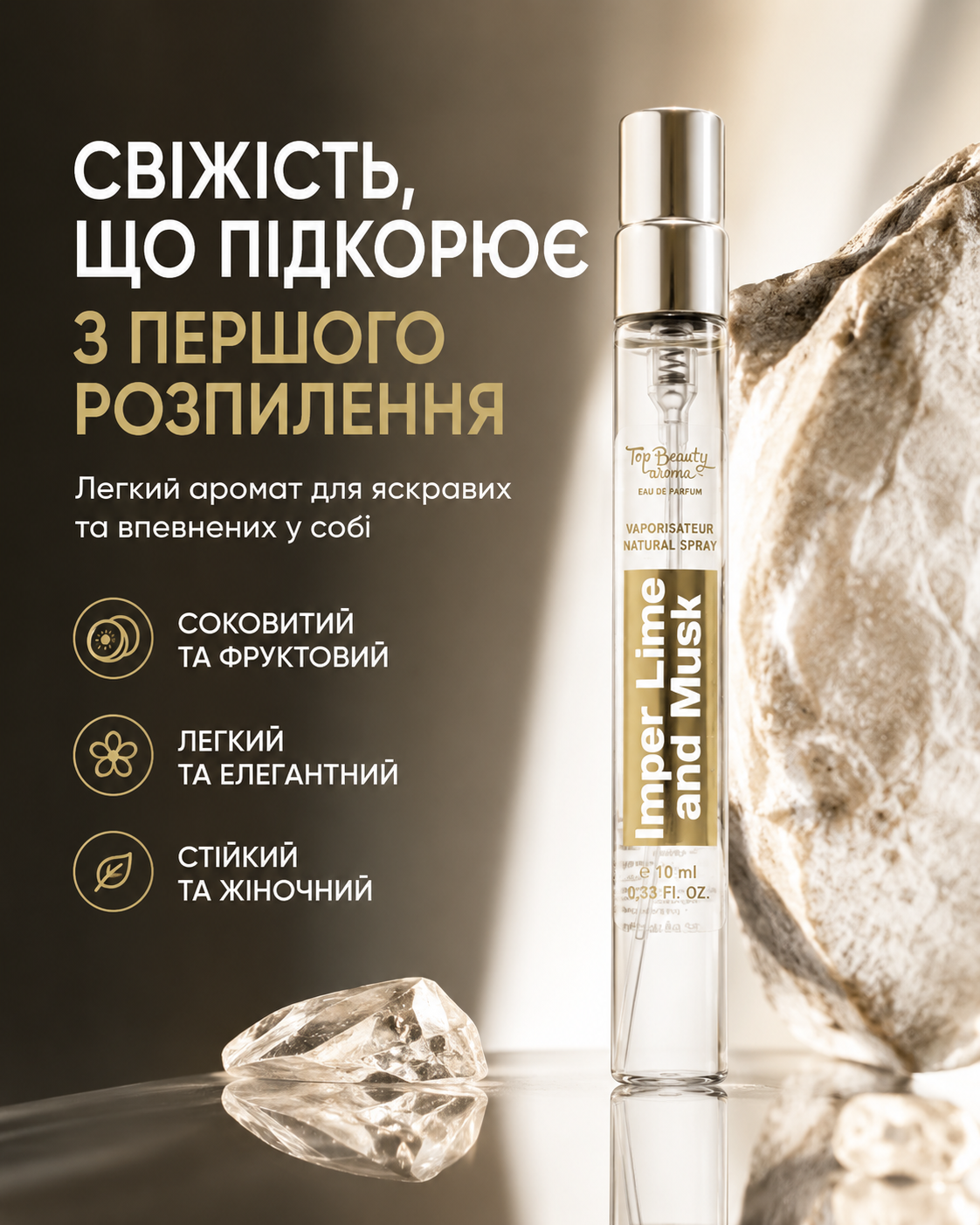 Парфумована вода Imper Lime and Musk, 10 мл — фото 3