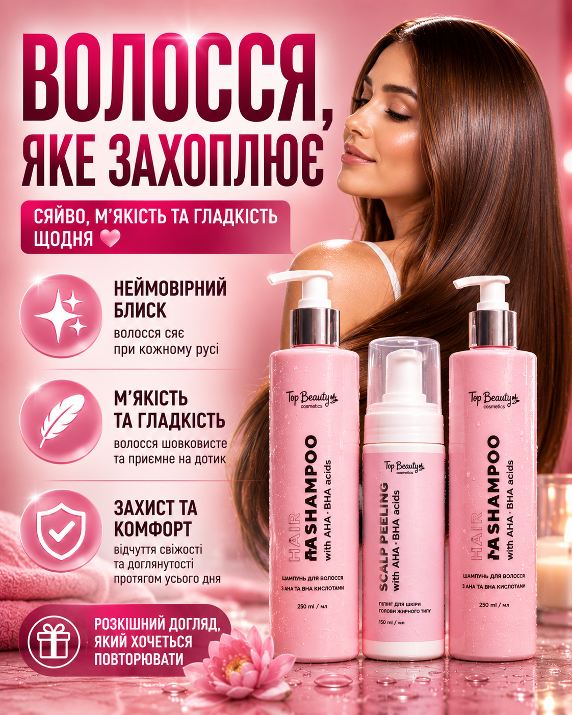 Кислотний коктейль для волосся — професійний догляд, який перетворює волосся за одне застосування — фото 3